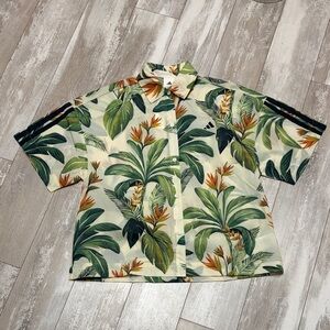 Farm Rio adidas Tropical Hawaiian Print Men's Shirt